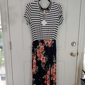 Boutique floor length maxi dress